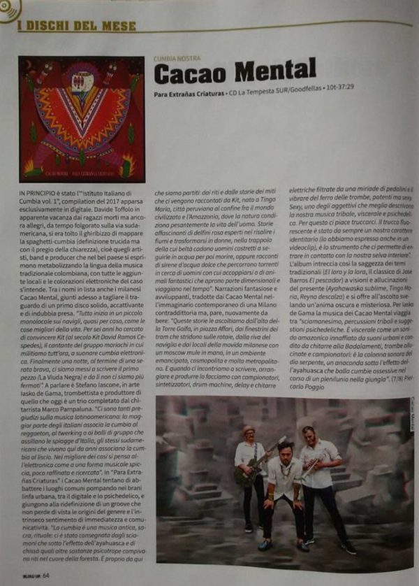 Cacao Mental - Blowup recensione